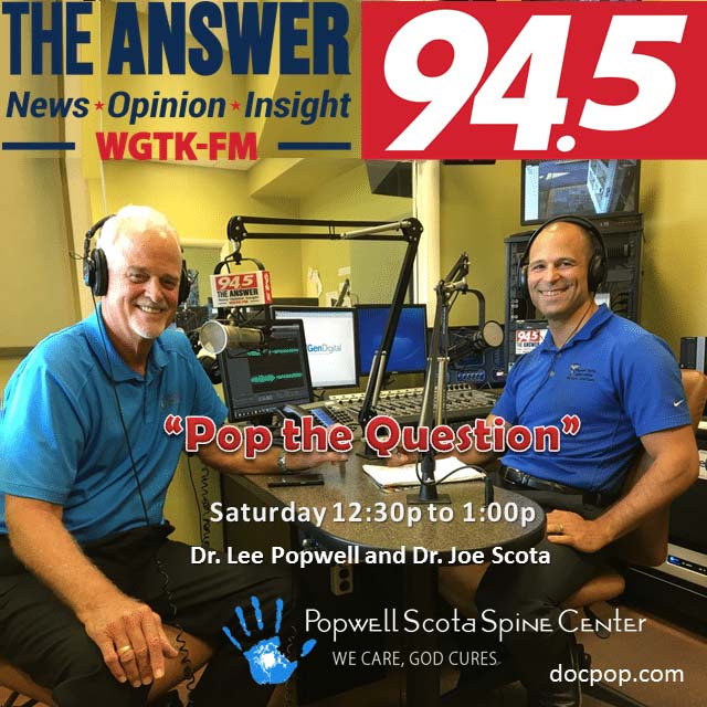 Chiropractor Greenville SC Lee Popwell And Joseph Scota Radio